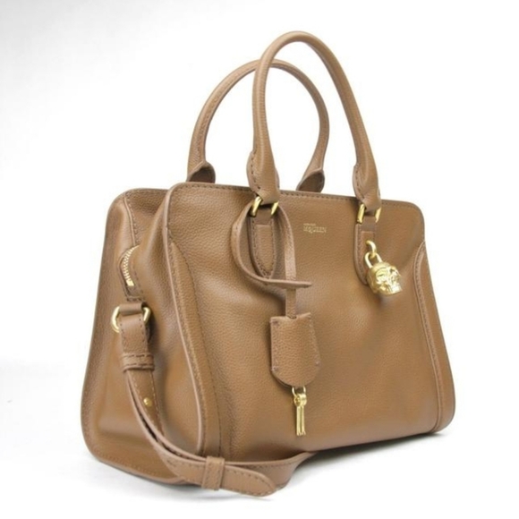 Alexander McQueen Cuoio Calf Medium Skull Handbag - Picture 3 of 8